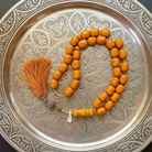 Authentic Old Amber Komboloi (Old Amber Rosary) (ROS-53)