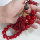 Authentic Red old Amber Komboloi (ROS-08)