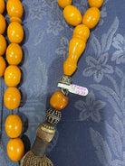 Authentic Vintage Mastic Amber Komboloi (ROS-04)