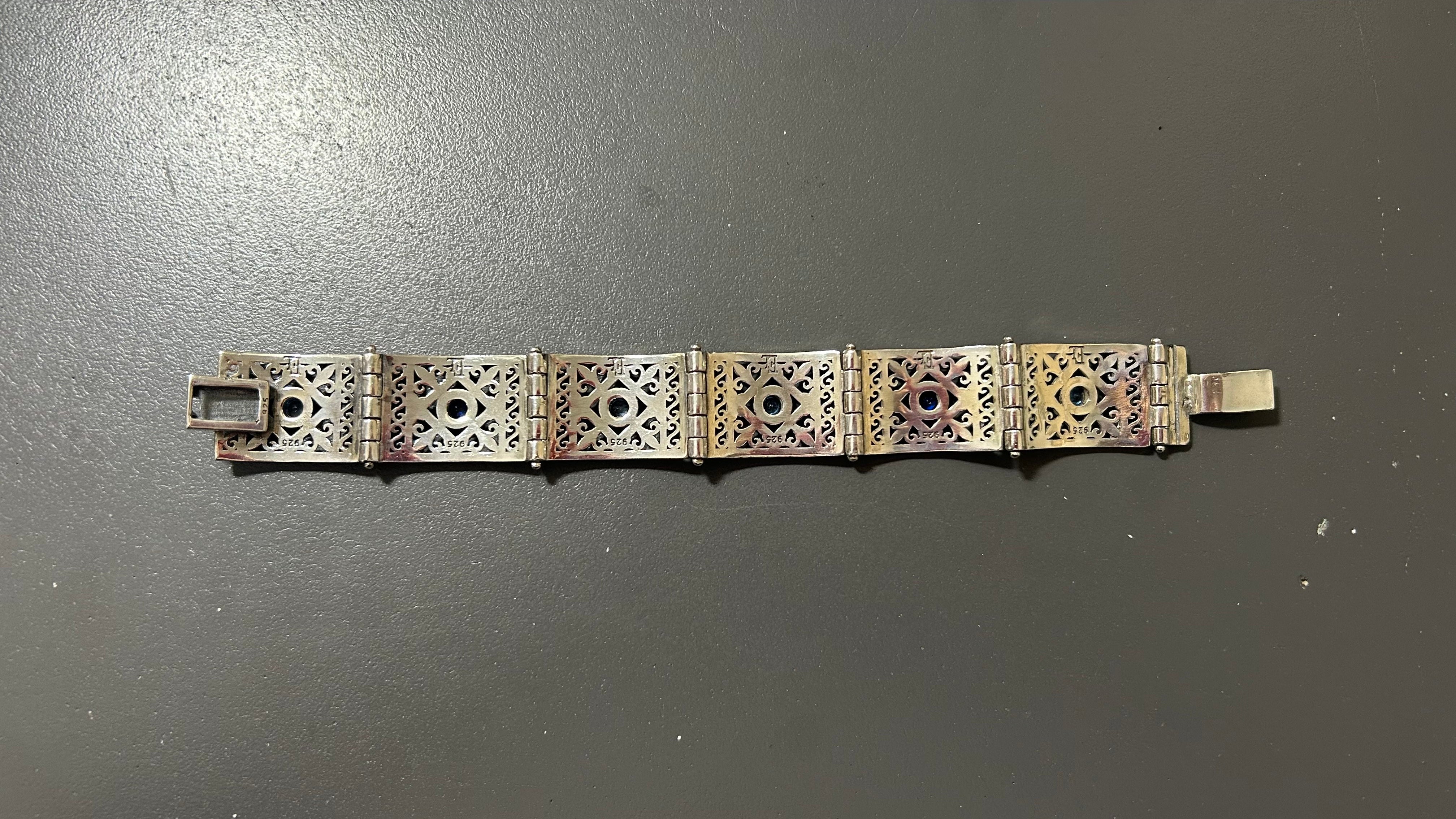 Byzantine Bracelet in Sterling Silver (B-31)