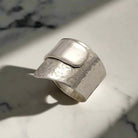 Black Patina Ring in Sterling Silver (DM-53)