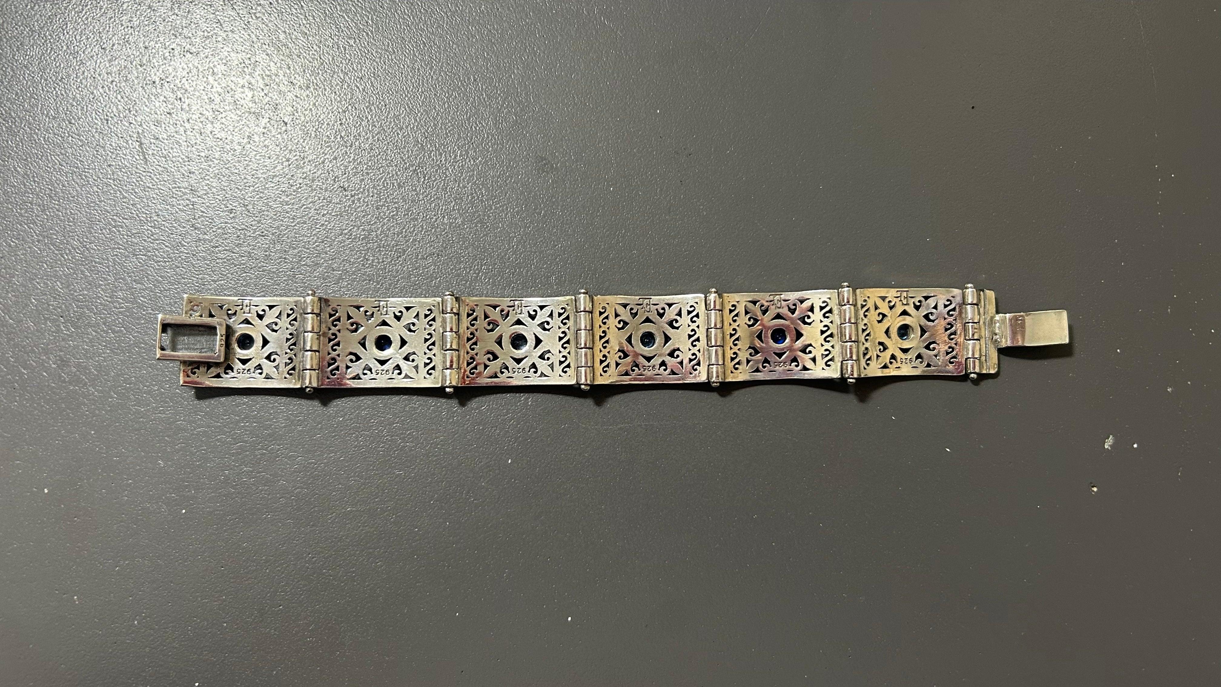 Byzantine Bracelet in Sterling Silver (B-31)