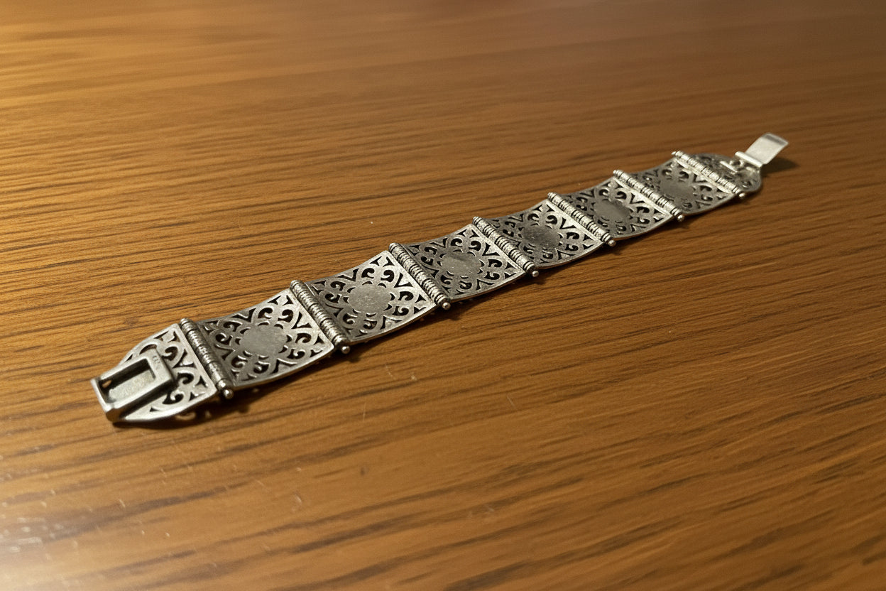 Byzantine Bracelet in Sterling Silver (B-32)