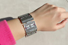 Byzantine Bracelet in Sterling Silver with zircon (B-07)