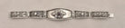 Byzantine Bracelet in Sterling Silver with zircon (B-20)