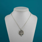 Byzantine Pendant in Sterling silver, Konstantinato pendant (PE-92)