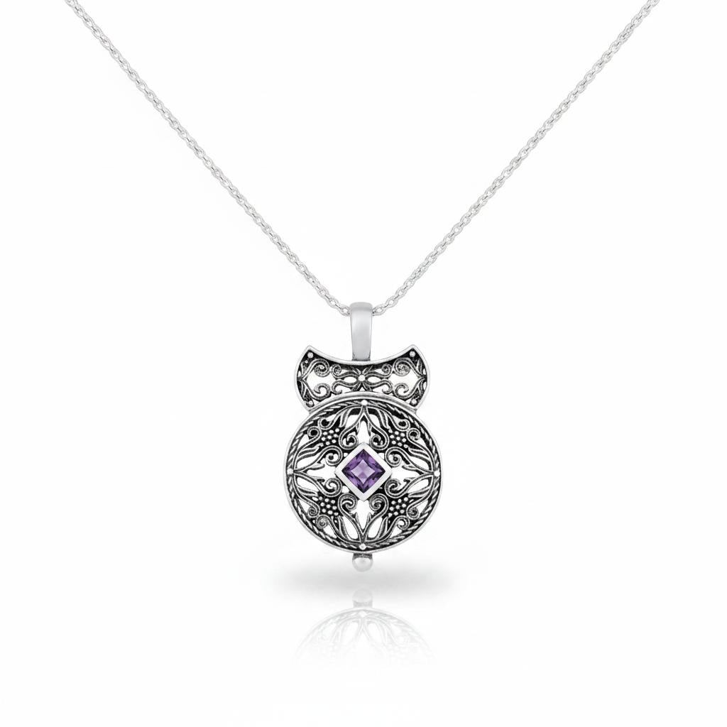 Byzantine pendant in Sterling silver (PE-75)