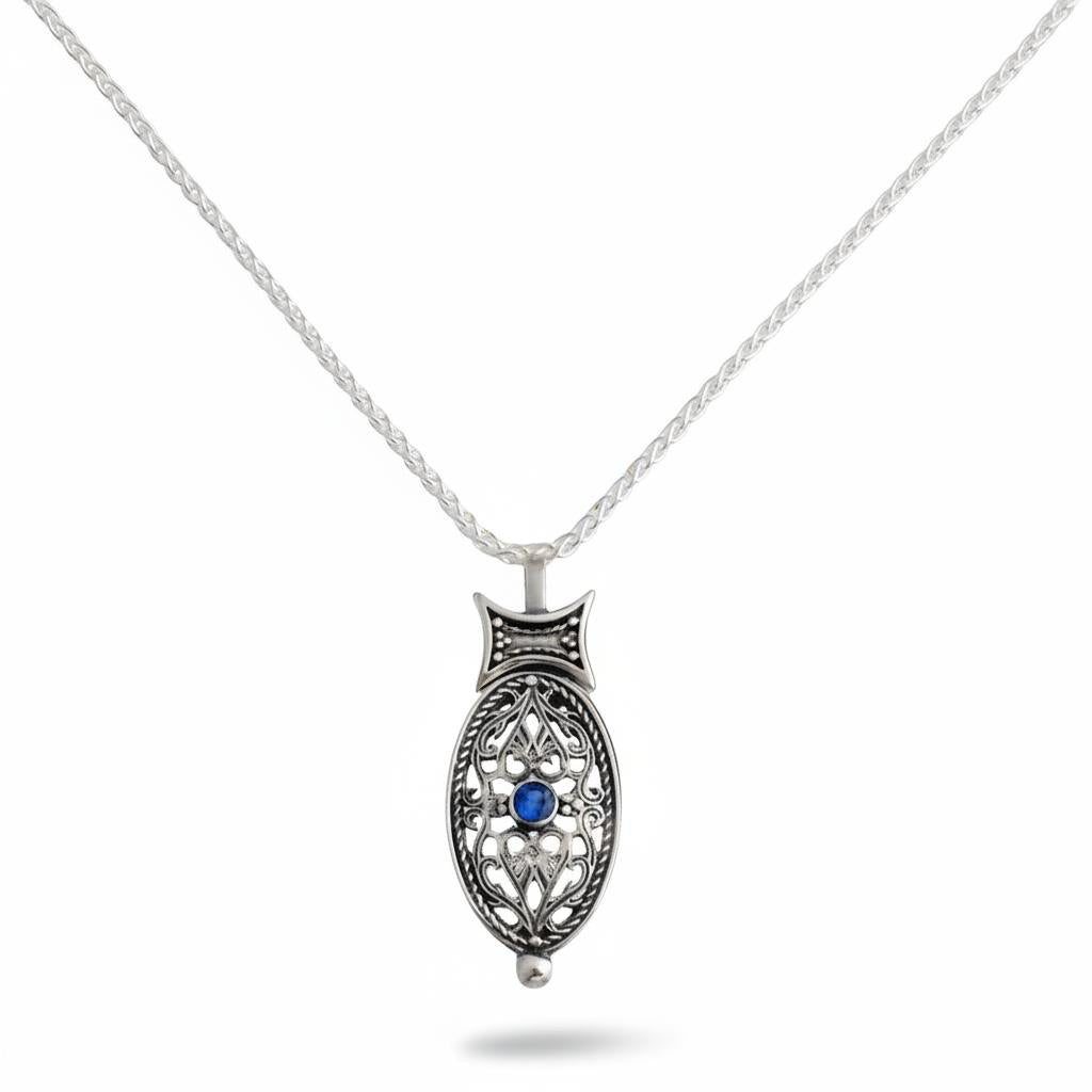 Byzantine pendant in Sterling silver (PE-76)