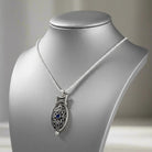 Byzantine pendant in Sterling silver (PE-76)