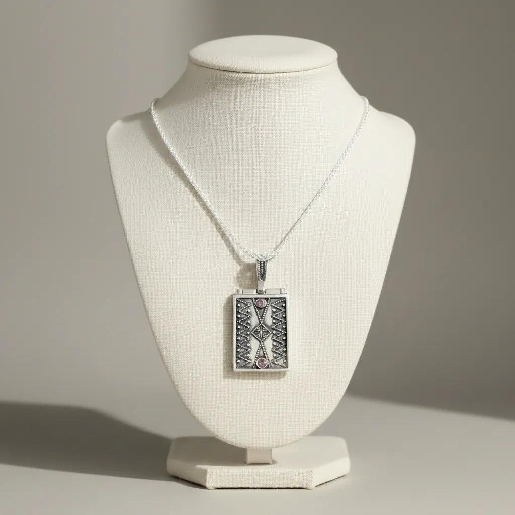 Byzantine pendant in Sterling silver (PE-80)