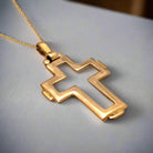 Christening Cross 14k Gold (STX-01)