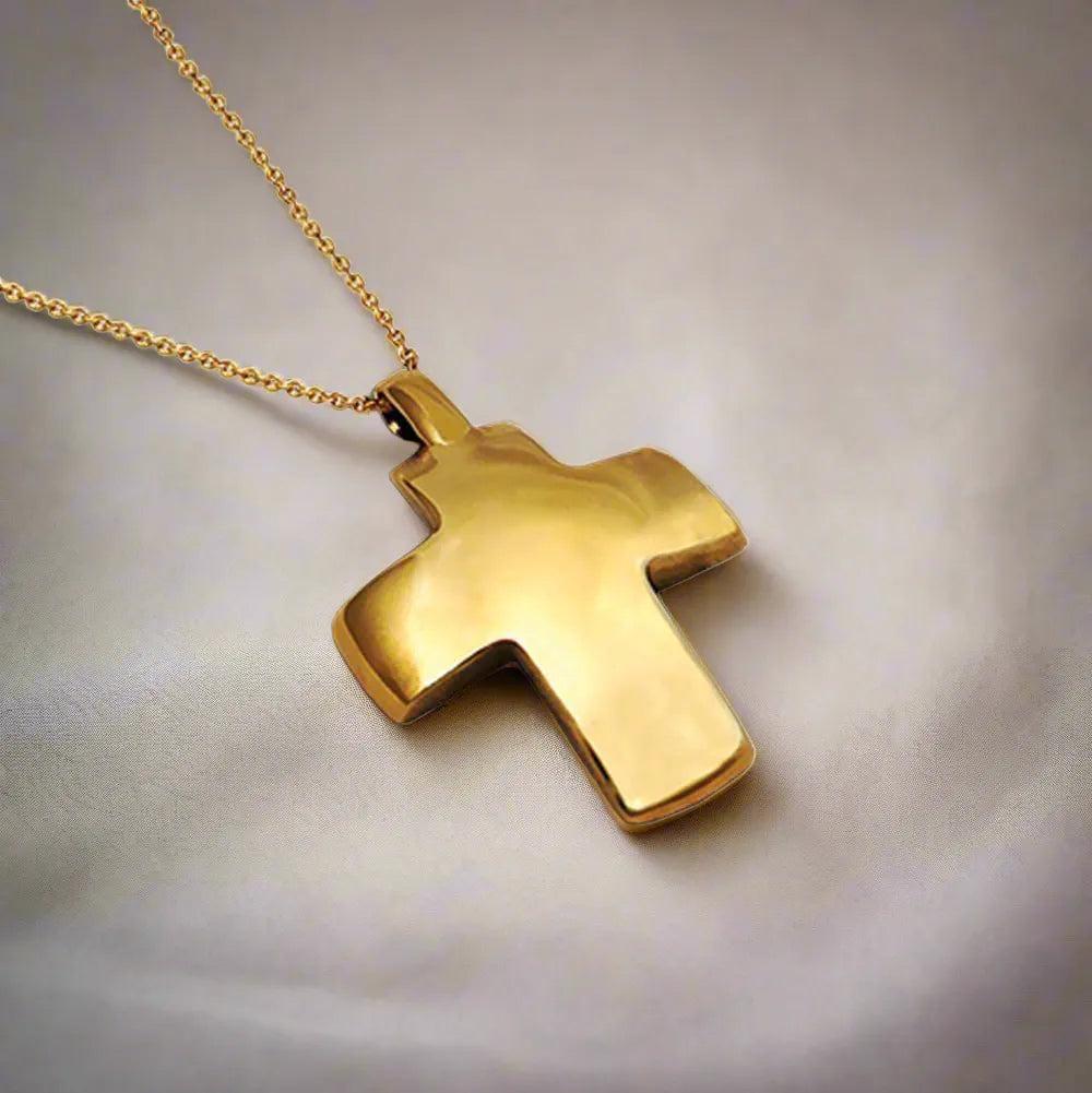 Christening Cross 14k Gold (STX-25)