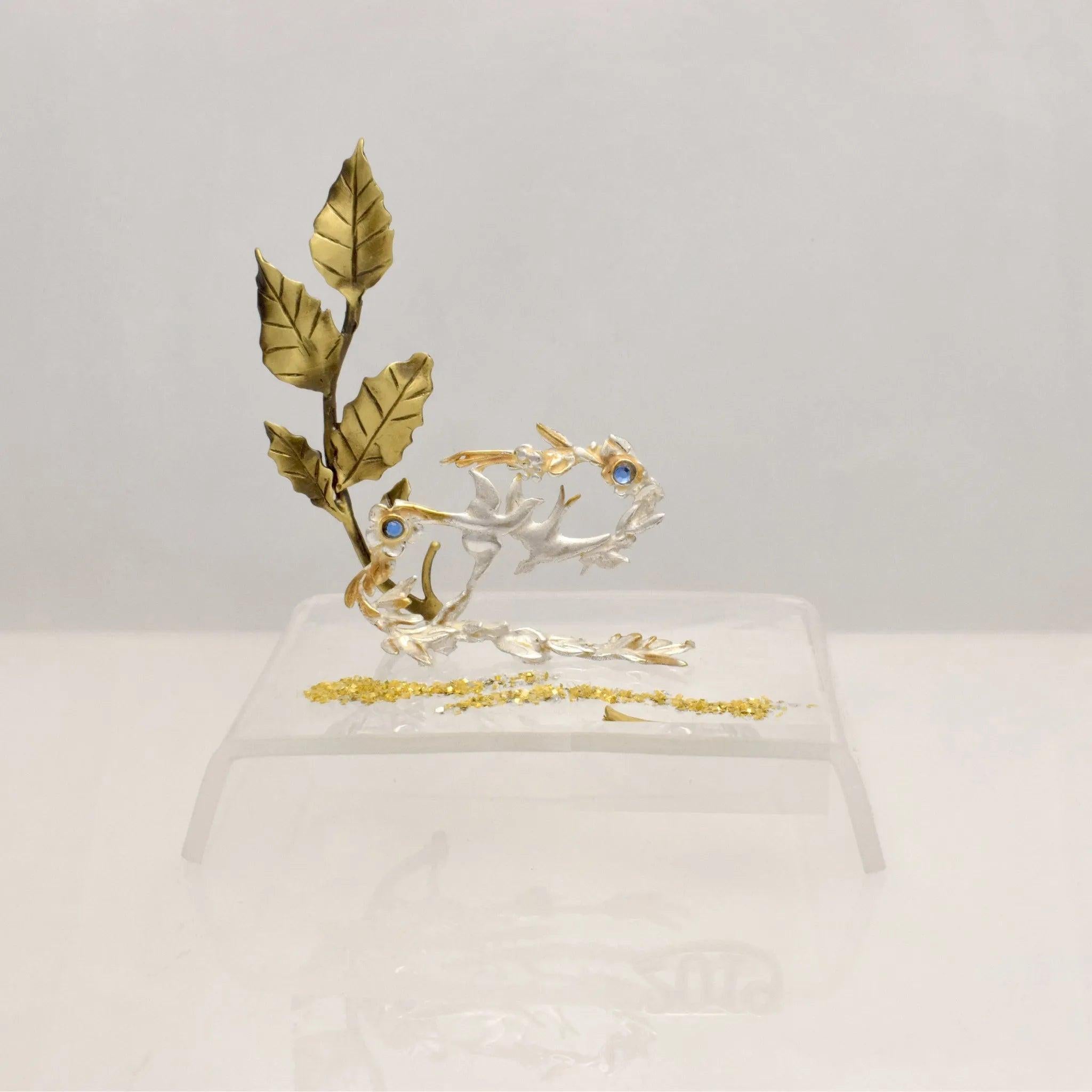 Christmas Decoration, Pigeon Charm on plexiglass, home decor charm, silver charm (PX-05)