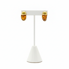 Earrings in 18k gold