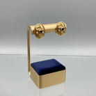 Earrings in 18k gold