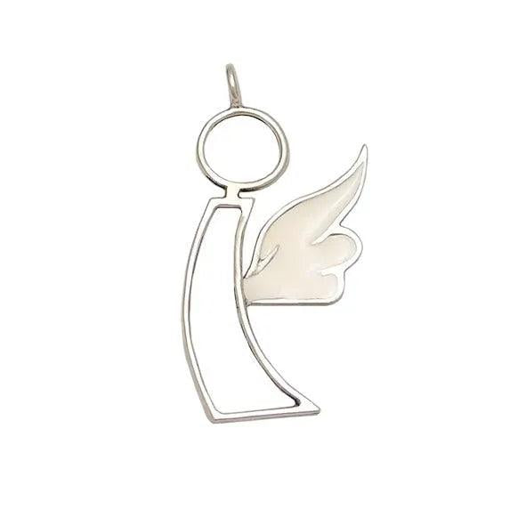 Evil eye protection stone with silver charm, Evil Eye Charm, home décor, gift, Wall Decor, silver charm, Angel Charm