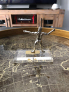 God of Cape Artemision Figure in Sterling Silver, Sterling Silver Statue (A-05) - ELEFTHERIOU EL