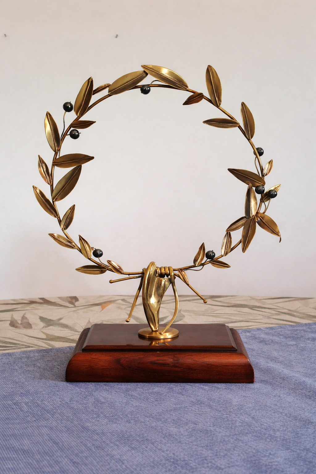 Greek Bronze Olive leaf Wreath (A-85)