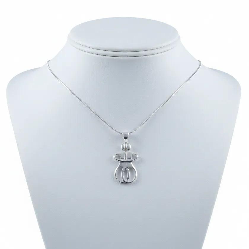 Greek Cycladic pendant, Greek Pendant, Cycladic Figurine, Lovers Pendant, Gift Pendant, Greek Jewelry (PE-35)