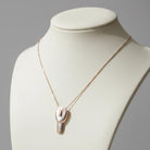 Greek Cycladic pendant, sterling silver pendant, Greek Jewelry, handmade pendant, Head of a figurine type Plastira Pendant(PE-34)