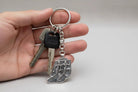 Greek Olympic Runners Key ring in sterling silver (MP-16)