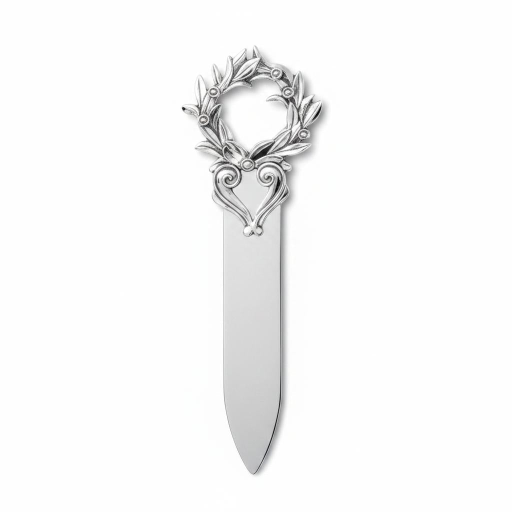 Greek Sterling Silver Letter Opener Kotinos Wreath (PC-10)