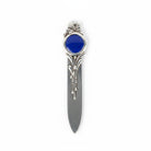 Greek Sterling Silver Letter Opener with Lapis Lazuli (PC-01)