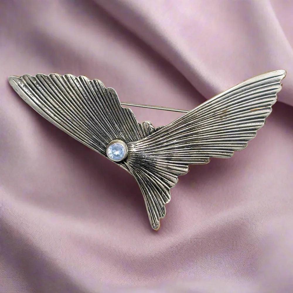 Greek Traditional Brooch in Sterling silver (K-14)