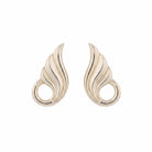 Greek Wave Earrings in Sterling Silver (GT-13)