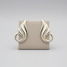 Greek Wave Earrings in Sterling Silver (GT-13)