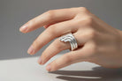 Greek handmade ring in Sterling Silver (DX-34)