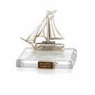 Handmade sailboat in sterling silver Nautical Decor (A-32-29)