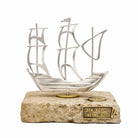 Handmade sailboat in sterling silver Nautical Decor (A-41-32)