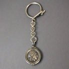 Keychain in sterling silver, Alexander the Great (MP-31)