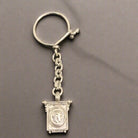 Keychain in sterling silver, Alexander the Great (MP-32)