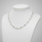 Minoan Dolphins Racing Sterling Silver Necklace (PE-13)