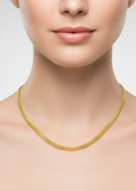 Necklace in 18k gold