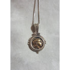 Pendant in sterling silver, Alexander the Great Coin (PE-93)