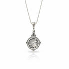 Pendant in sterling silver, Alexander the Great Coin (PE-93)