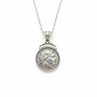 Pendant in sterling silver, Alexander the Great Coin (PE-94)