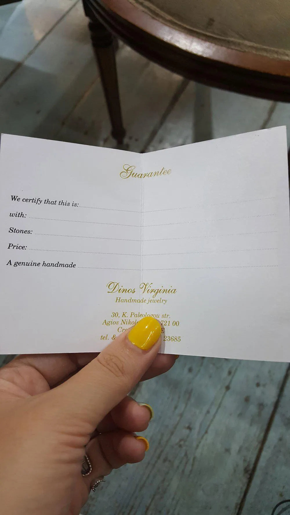 Pendant in sterling silver with Raw Purple Diopside and old chain