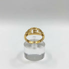 Ring in 18k gold, Meander (B-151)