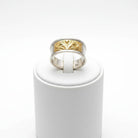 Ring in Sterling Silver with Gold 14k (DX-24)