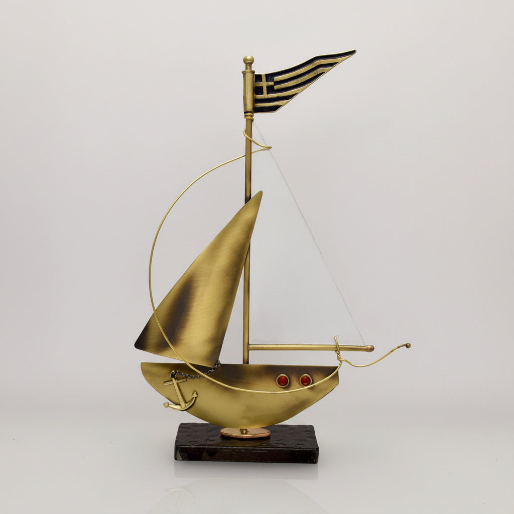 Sailboat - Decorative Sailboat, Home Decoration, Welcome Gift, Wall Hanger (XM-01)