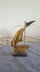Sailboat - Decorative Sailboat, Home Decoration, Welcome Gift, Wall Hanger (XM-06)