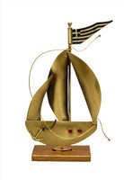 Sailboat - Decorative Sailboat, Home Decoration, Welcome Gift, Wall Hanger (XM-12)