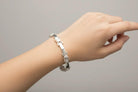 Sterling Silver Handmade Greek Bracelet, Timeless Design, Quality Craftsmanship (B-132)