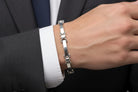 Sterling Silver Handmade Greek Bracelet, Timeless Design, Quality Craftsmanship (B-132)