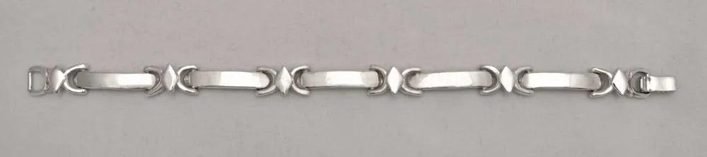 Sterling Silver Handmade Greek Bracelet, Timeless Design, Quality Craftsmanship (B-132)