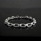 Sterling Silver Handmade Greek Chain Bracelet (B-131)